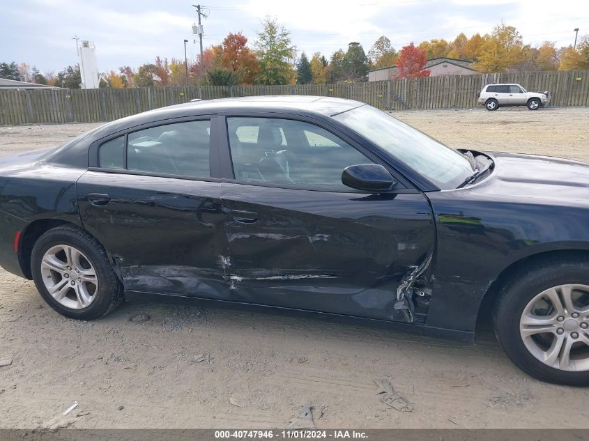 2022 Dodge Charger Sxt Rwd VIN: 2C3CDXBGXNH172564 Lot: 40747946