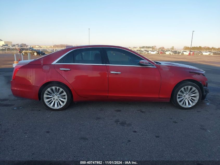 2017 Cadillac Cts Premium Luxury VIN: 1G6AY5SS1H0157334 Lot: 40747952