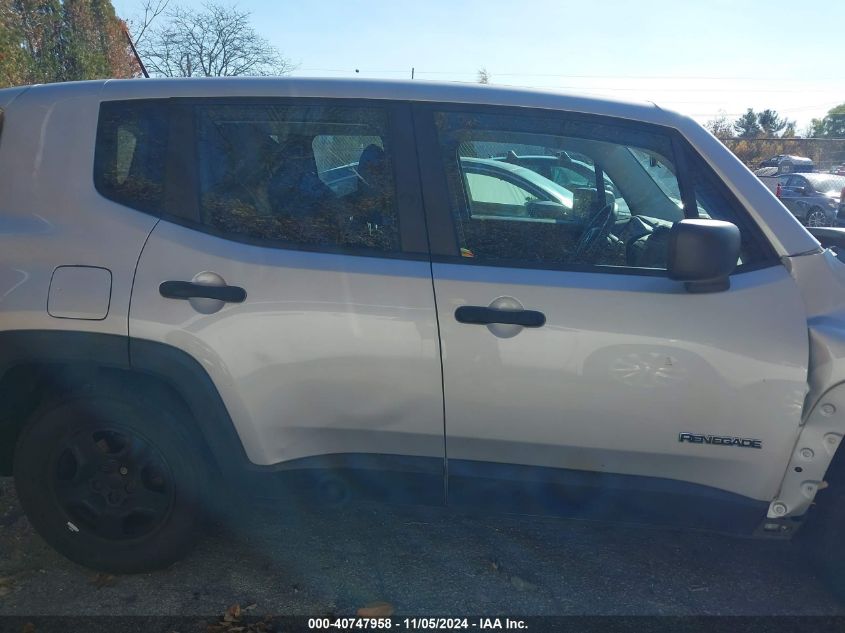 2015 Jeep Renegade Sport VIN: ZACCJAAT0FPB29044 Lot: 40747958