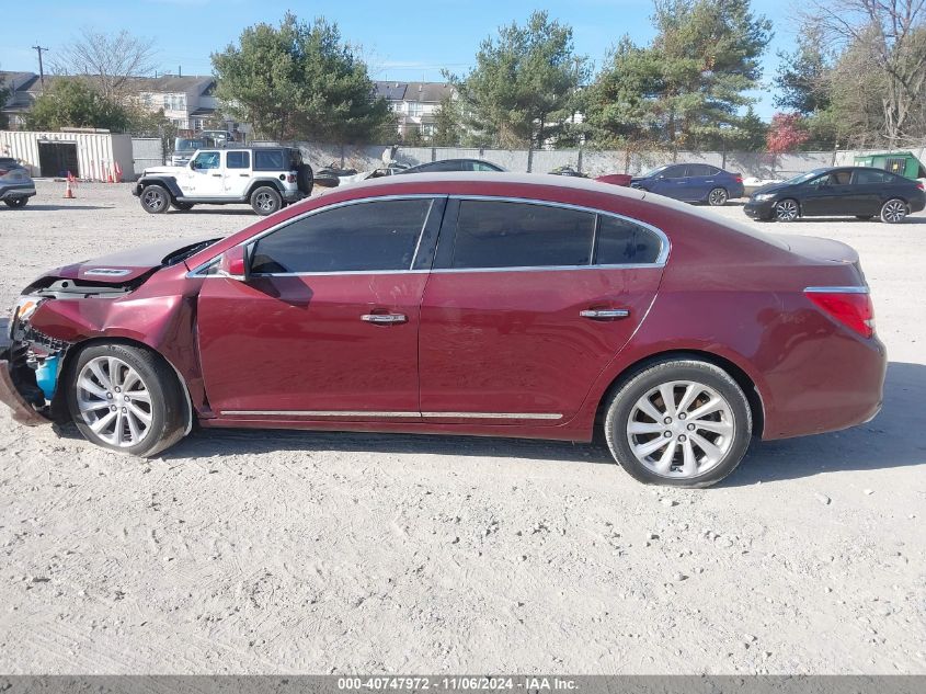 2016 Buick Lacrosse Leather VIN: 1G4GB5G38GF195385 Lot: 40747972