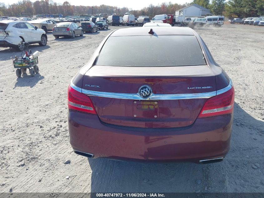 2016 Buick Lacrosse Leather VIN: 1G4GB5G38GF195385 Lot: 40747972