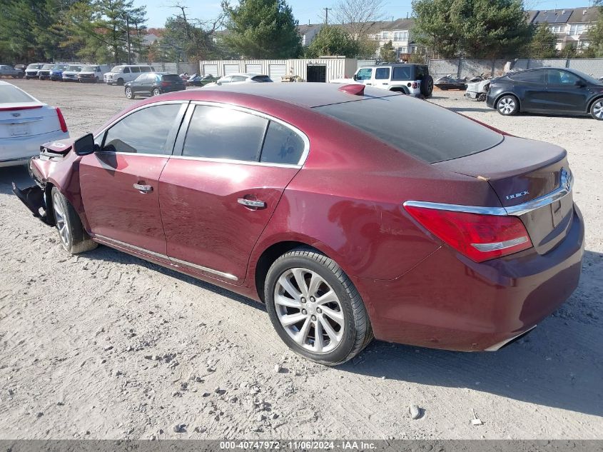 2016 Buick Lacrosse Leather VIN: 1G4GB5G38GF195385 Lot: 40747972