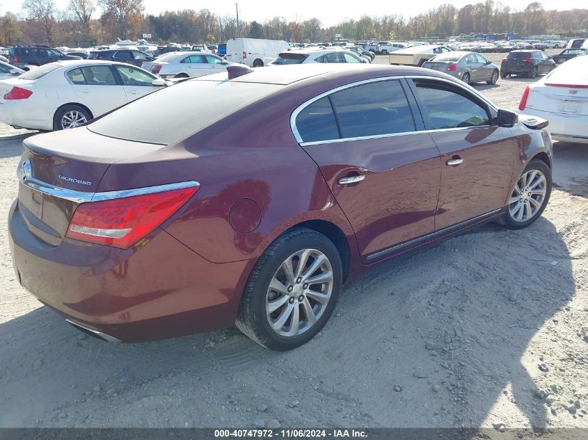 2016 Buick Lacrosse Leather VIN: 1G4GB5G38GF195385 Lot: 40747972