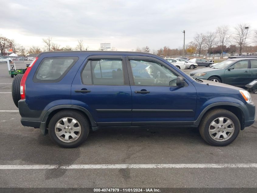 2005 Honda Cr-V Lx VIN: JHLRD78595C047993 Lot: 40747979