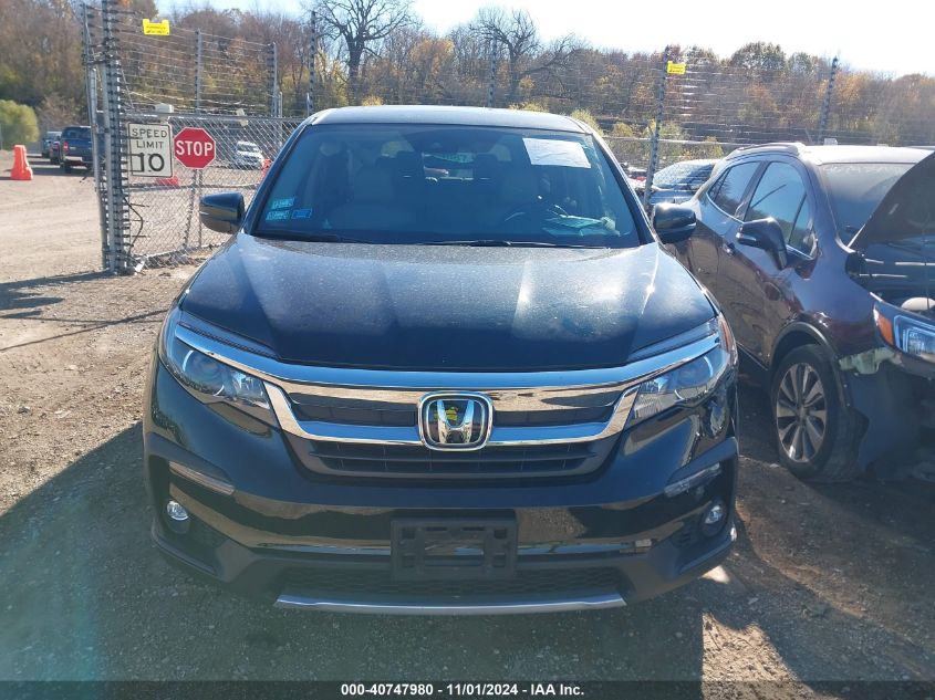 2020 Honda Pilot Awd Ex-L VIN: 5FNYF6H55LB013028 Lot: 40747980