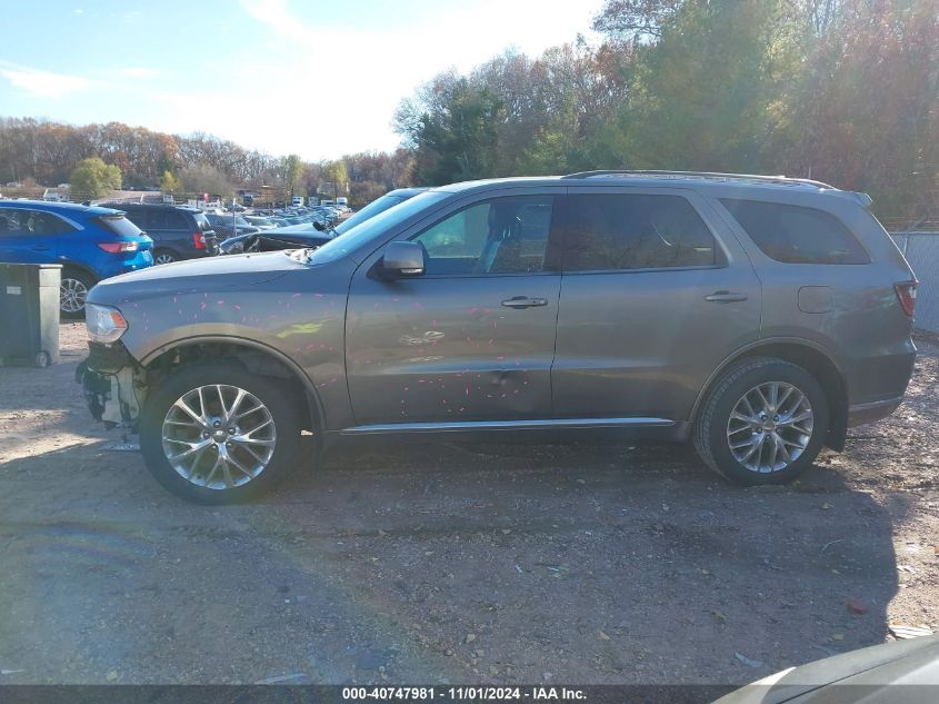 2016 Dodge Durango Limited VIN: 1C4RDJDGXGC442432 Lot: 40747981