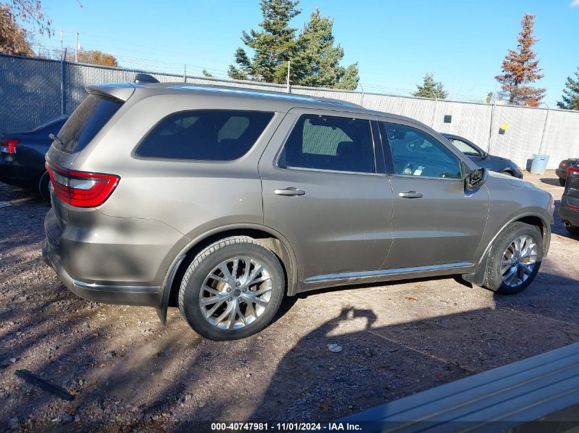 2016 Dodge Durango Limited VIN: 1C4RDJDGXGC442432 Lot: 40747981