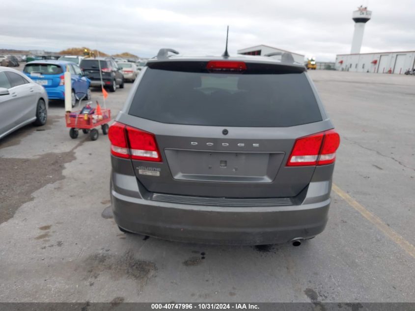 2013 Dodge Journey Se VIN: 3C4PDCAB4DT501969 Lot: 40747996