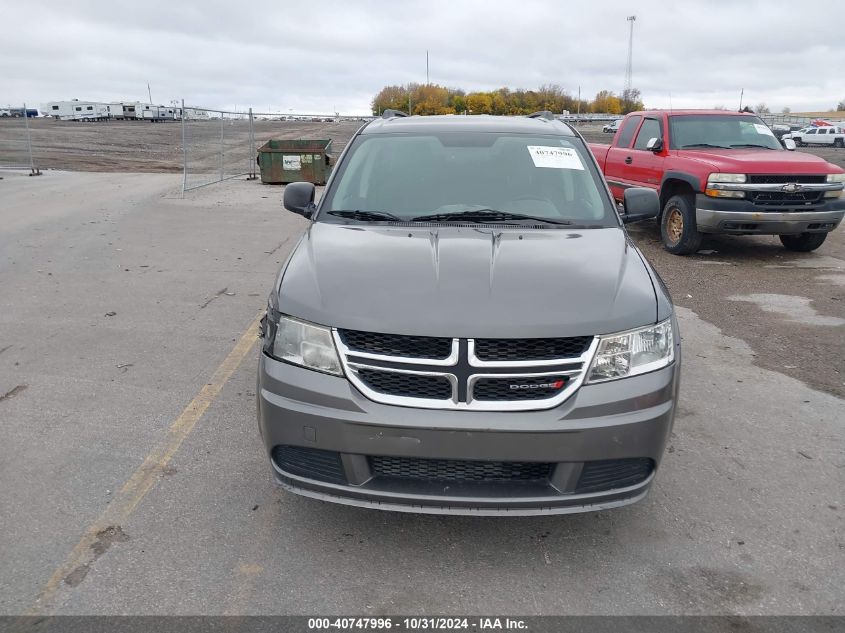 2013 Dodge Journey Se VIN: 3C4PDCAB4DT501969 Lot: 40747996