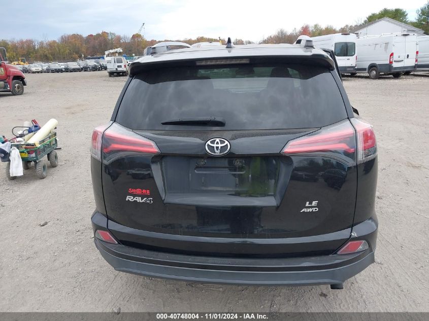 2018 Toyota Rav4 Le VIN: 2T3BFREV6JW740715 Lot: 40748004