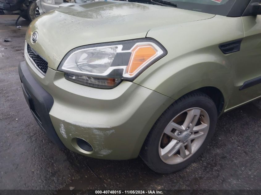 2010 Kia Soul + VIN: KNDJT2A28A7036941 Lot: 40748015