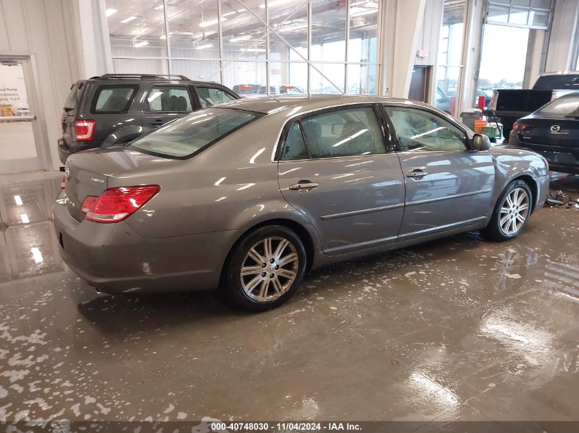 2007 Toyota Avalon Limited VIN: 4T1BK36B07U180592 Lot: 40748030