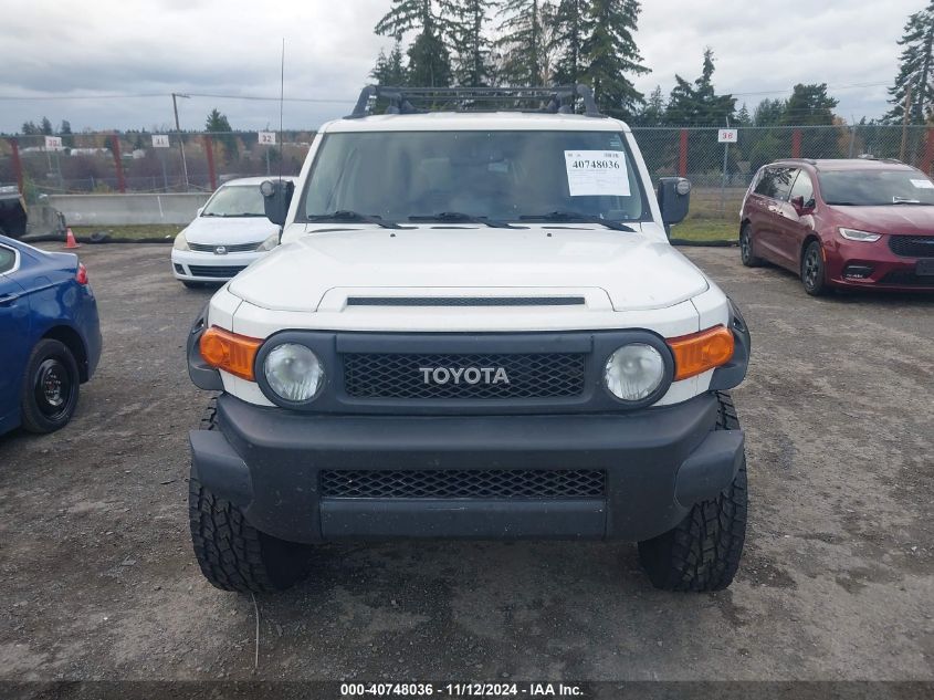 2014 Toyota Fj Cruiser VIN: JTEBU4BF2EK184239 Lot: 40748036