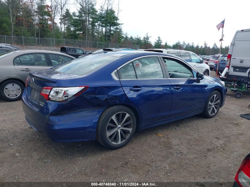 2015 Subaru Legacy 2.5I Limited VIN: 4S3BNAJ65F3024000 Lot: 40748040