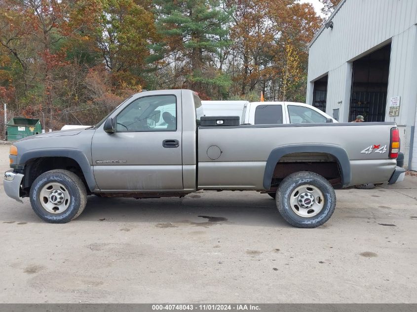 2006 GMC Sierra 2500Hd Work Truck VIN: 1GTHK24U76E156764 Lot: 40748043