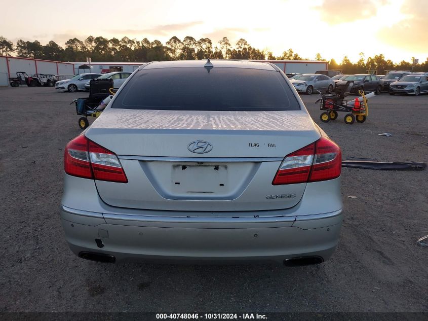 2013 Hyundai Genesis 3.8 VIN: KMHGC4DD3DU224786 Lot: 40748046