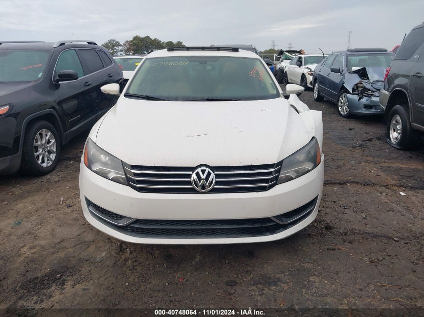 2012 Volkswagen Passat 2.5L Se VIN: 1VWBH7A34CC096945 Lot: 40748064