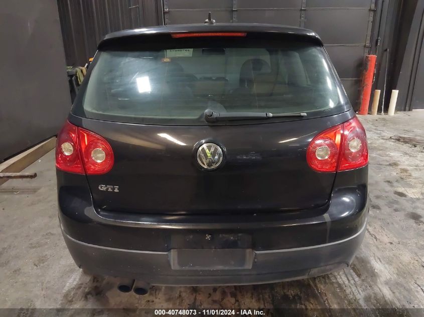 2007 Volkswagen Gti 2-Door VIN: WVWFV71K37W185835 Lot: 40748073