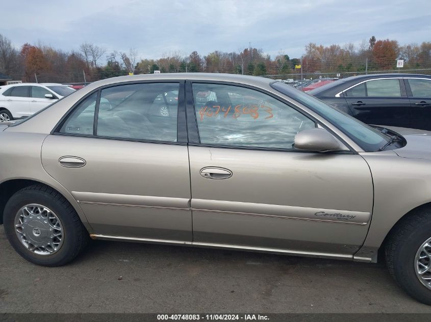 2002 Buick Century Custom VIN: 2G4WS52J321145625 Lot: 40748083