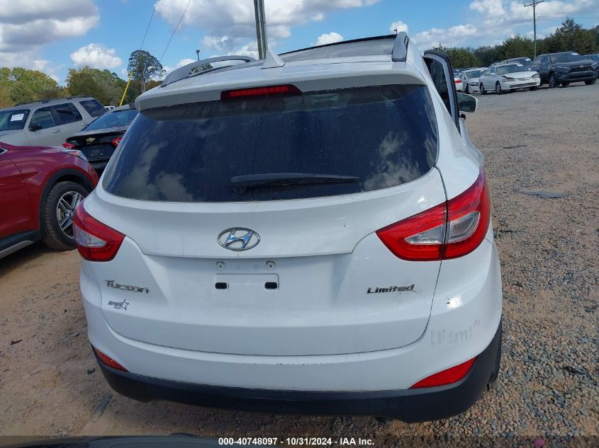 2015 Hyundai Tucson Limited VIN: KM8JU3AG1FU027002 Lot: 40748097