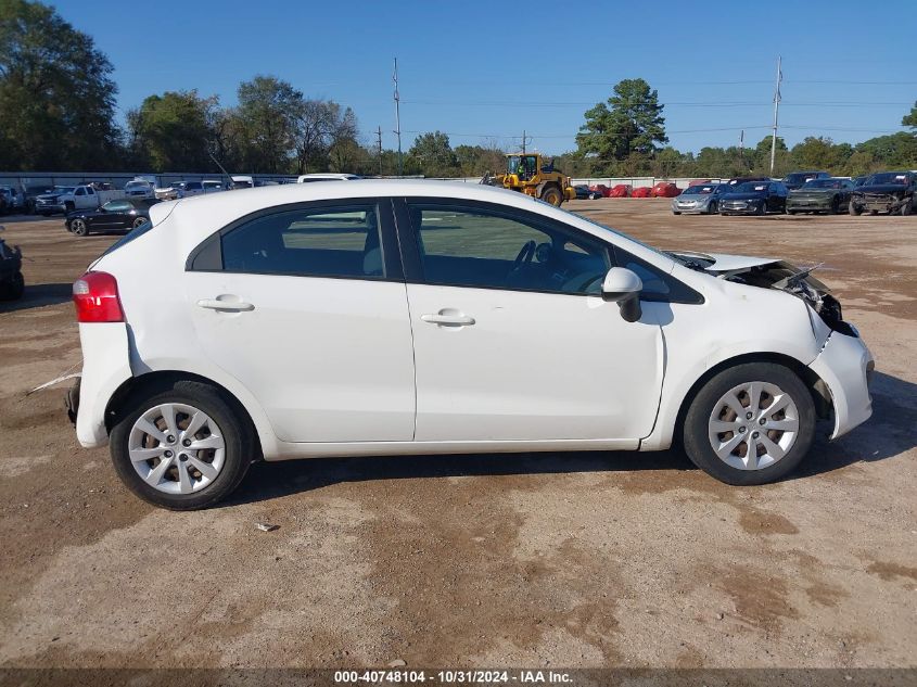 2012 Kia Rio5 Lx VIN: KNADM5A36C6014382 Lot: 40748104