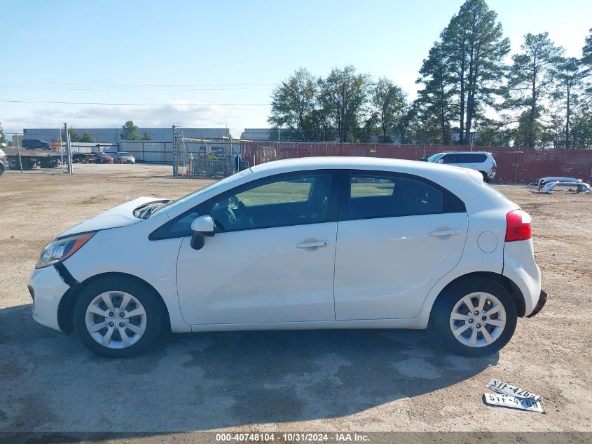 2012 Kia Rio5 Lx VIN: KNADM5A36C6014382 Lot: 40748104