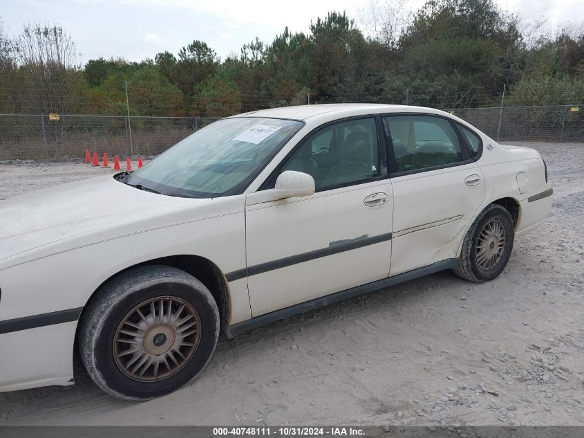 2002 Chevrolet Impala VIN: 2G1WF55E429122050 Lot: 40748111