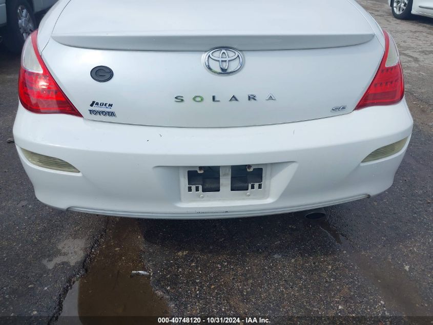 2007 Toyota Camry Solara Se VIN: 4T1CE30P57U756662 Lot: 40748120