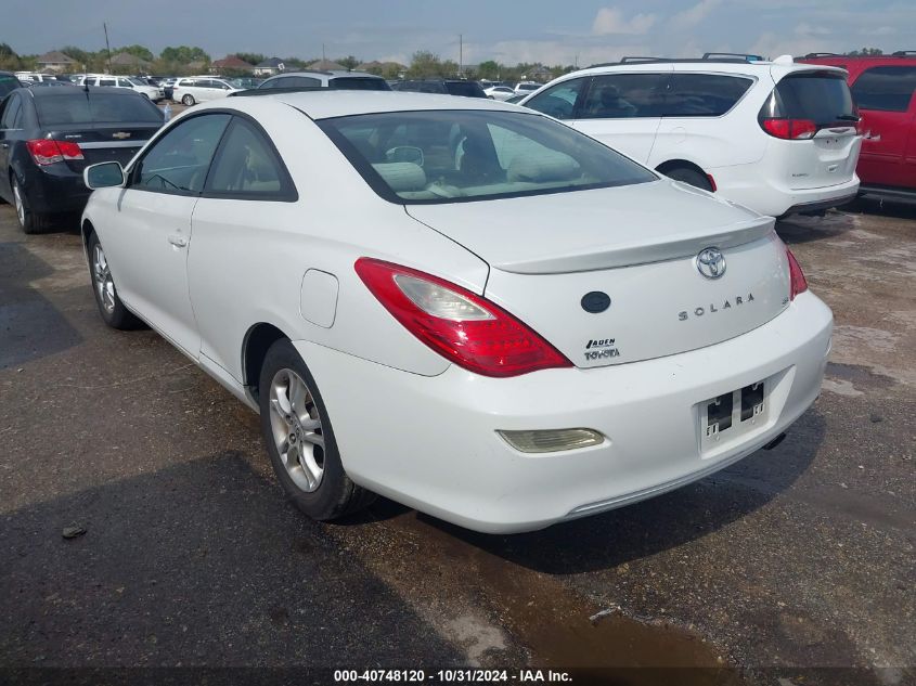 2007 Toyota Camry Solara Se VIN: 4T1CE30P57U756662 Lot: 40748120