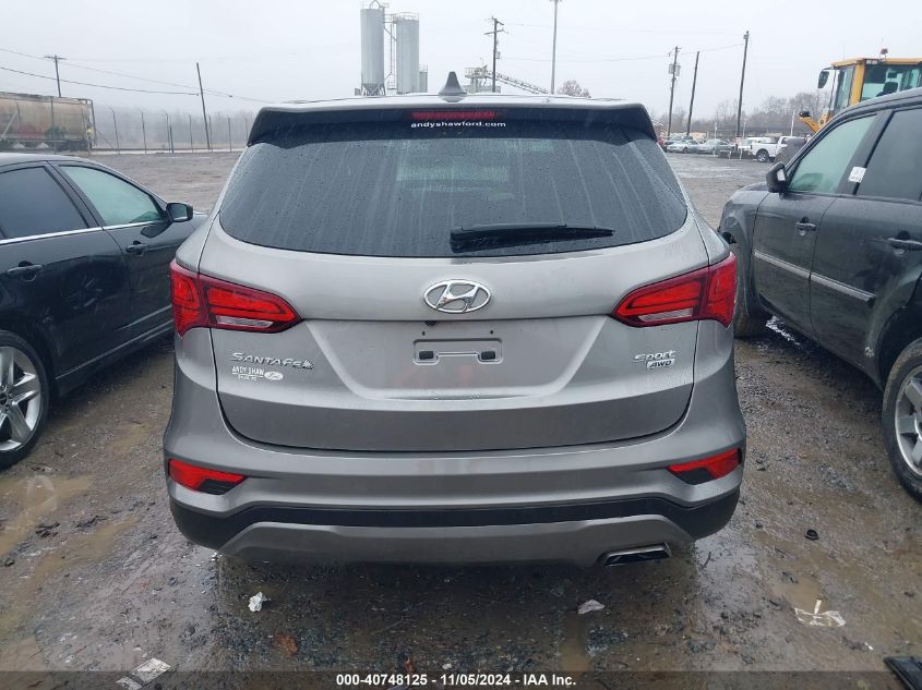 2017 Hyundai Santa Fe Sport 2.4L VIN: 5NMZTDLB0HH044174 Lot: 40748125