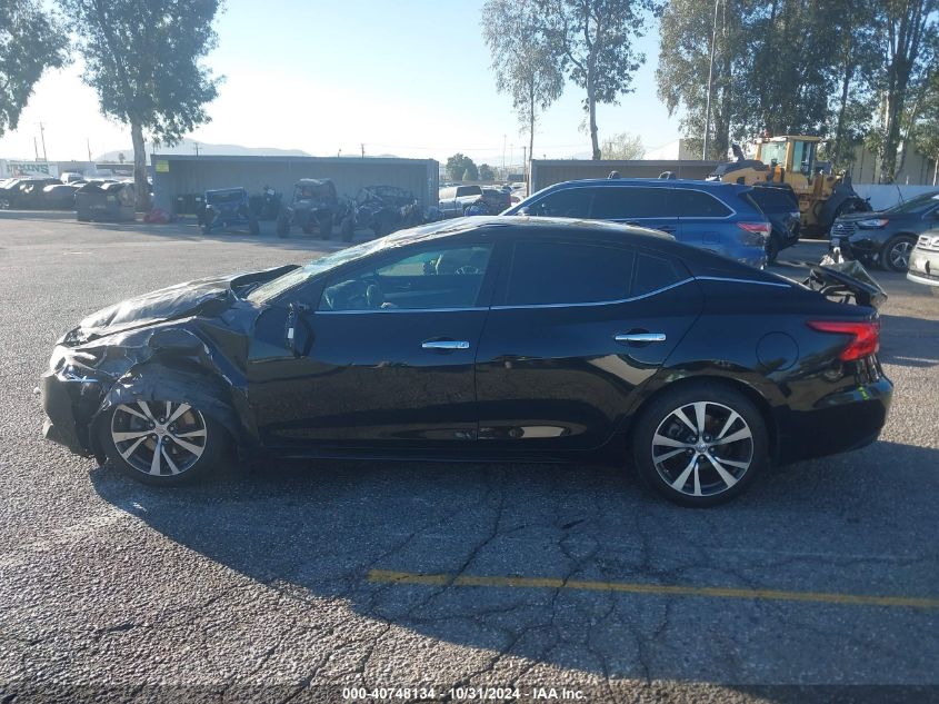 2017 Nissan Maxima 3.5 S VIN: 1N4AA6AP3HC423350 Lot: 40748134