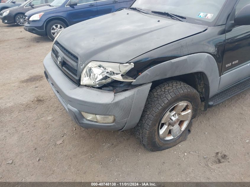 2003 Toyota 4Runner Sr5 V6 VIN: JTEBU14R230002781 Lot: 40748138