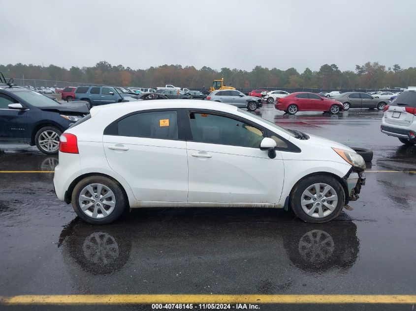 2015 Kia Rio Lx VIN: KNADM5A38F6517951 Lot: 40748145