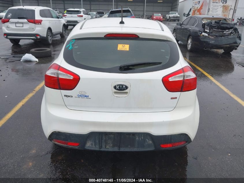 2015 Kia Rio Lx VIN: KNADM5A38F6517951 Lot: 40748145