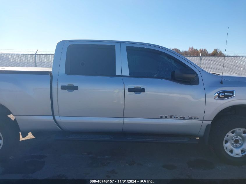 2017 Nissan Titan Xd S Diesel VIN: 1N6BA1F39HN522831 Lot: 40748157