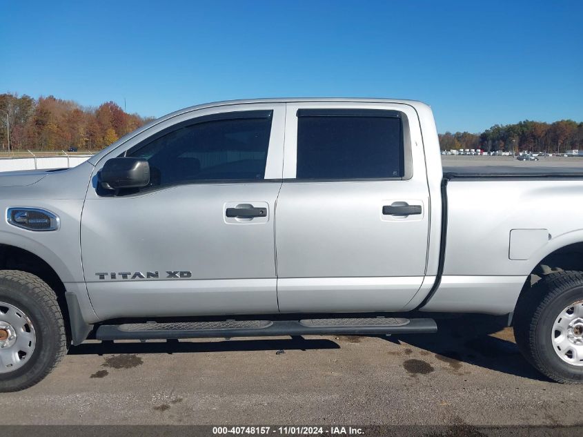 2017 Nissan Titan Xd S Diesel VIN: 1N6BA1F39HN522831 Lot: 40748157