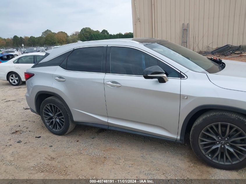 2017 Lexus Rx 350 F Sport VIN: 2T2BZMCA2HC112404 Lot: 40748191