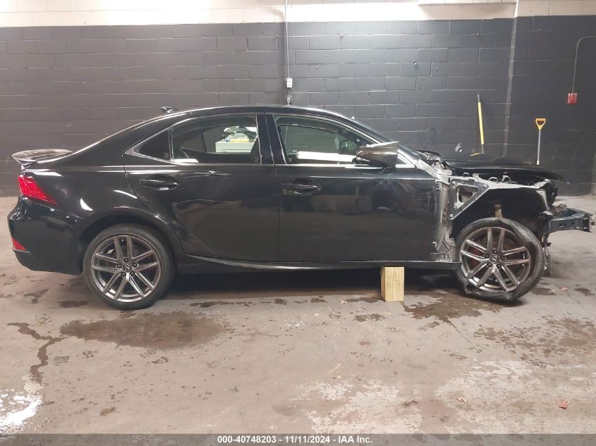2019 LEXU IS 300 F SPORT AWD VIN: JTHC81D21K5036565