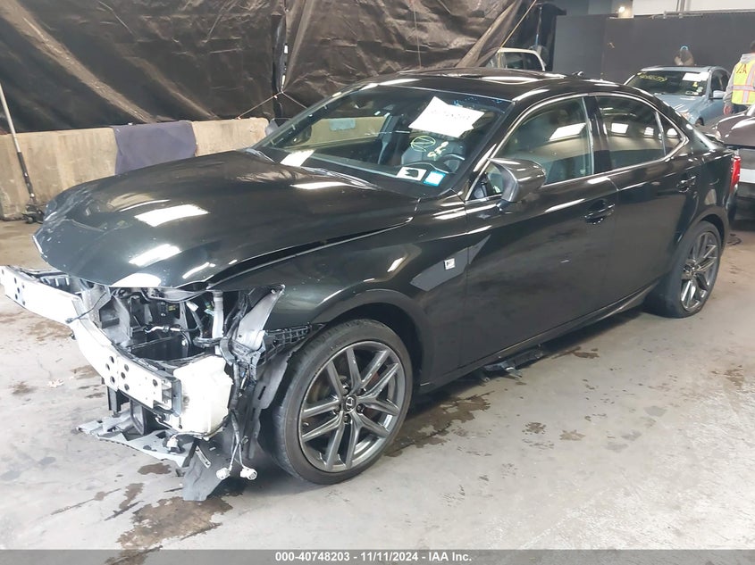 2019 LEXU IS 300 F SPORT AWD VIN: JTHC81D21K5036565