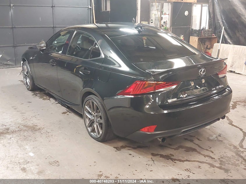 2019 LEXU IS 300 F SPORT AWD VIN: JTHC81D21K5036565