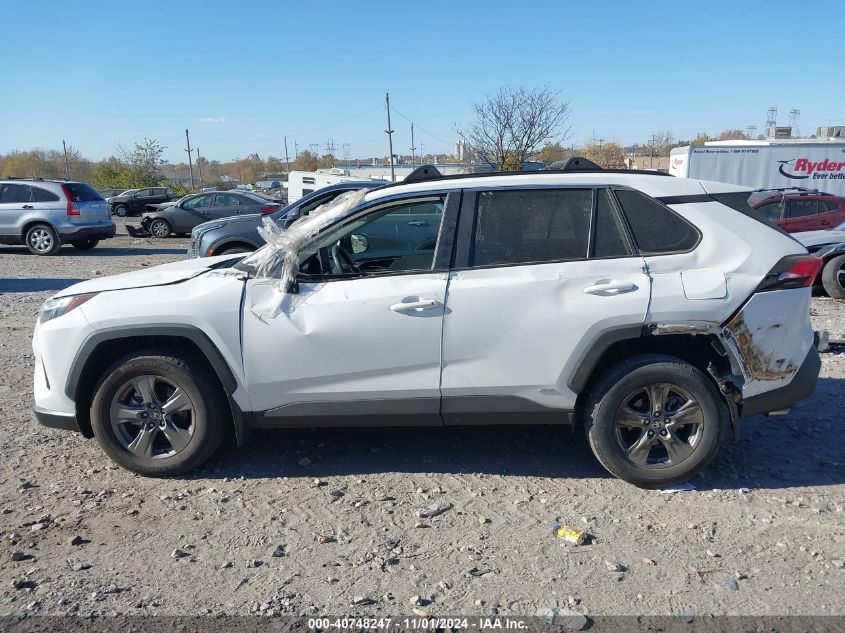 2024 Toyota Rav4 Hybrid Xle VIN: 2T3RWRFV2RW205065 Lot: 40748247