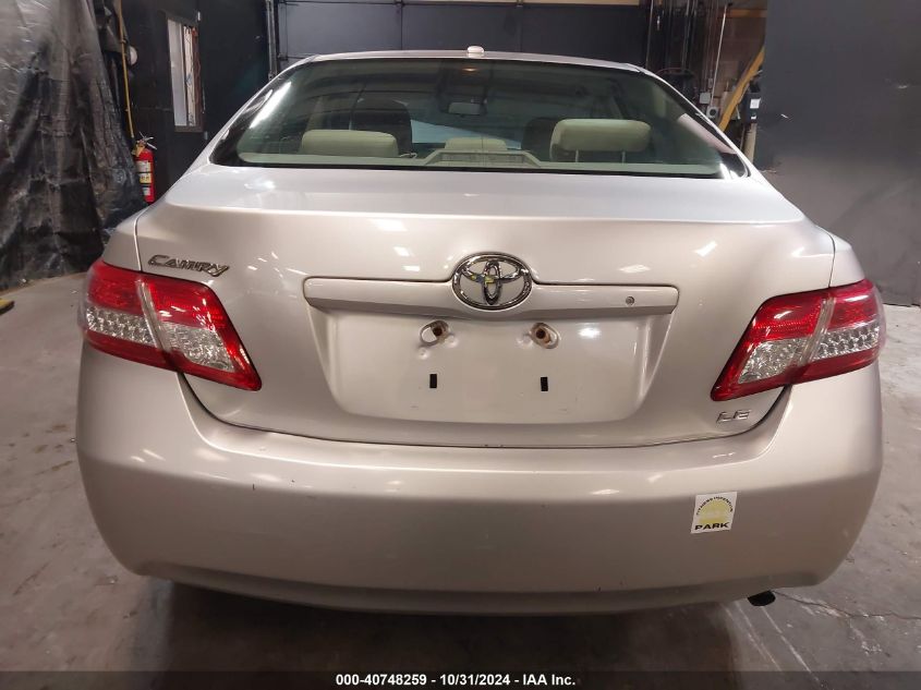 2010 Toyota Camry Le VIN: 4T1BF3EK7AU058793 Lot: 40748259