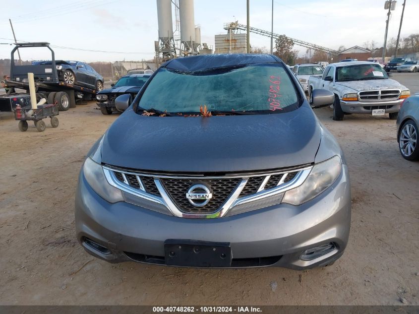 2014 Nissan Murano Le/S/Sl/Sv VIN: JN8AZ1MW7EW513480 Lot: 40748262