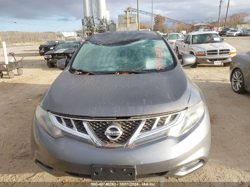 2014 Nissan Murano Le/S/Sl/Sv VIN: JN8AZ1MW7EW513480 Lot: 40748262