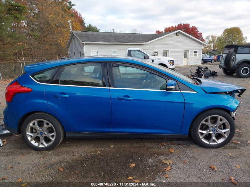 2012 Ford Focus Titanium VIN: 1FAHP3N29CL195499 Lot: 40748270