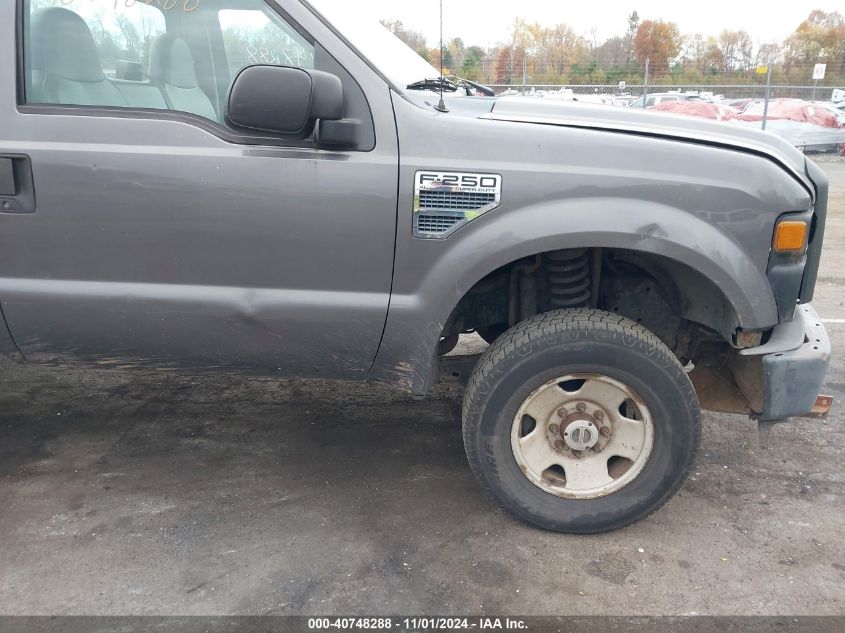 2008 Ford F-250 Xl/Xlt VIN: 1FTNF21568EA01839 Lot: 40748288