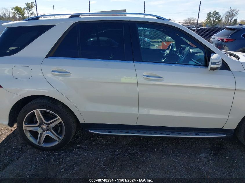 2016 Mercedes-Benz Gle 400 4Matic VIN: 4JGDA5GB9GA633549 Lot: 40748294