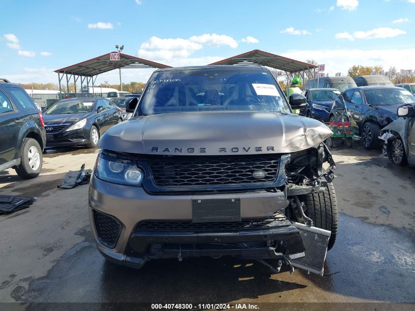 2017 Land Rover Range Rover Sport 5.0L V8 Supercharged Svr VIN: SALWZ2FE5HA143703 Lot: 40748300