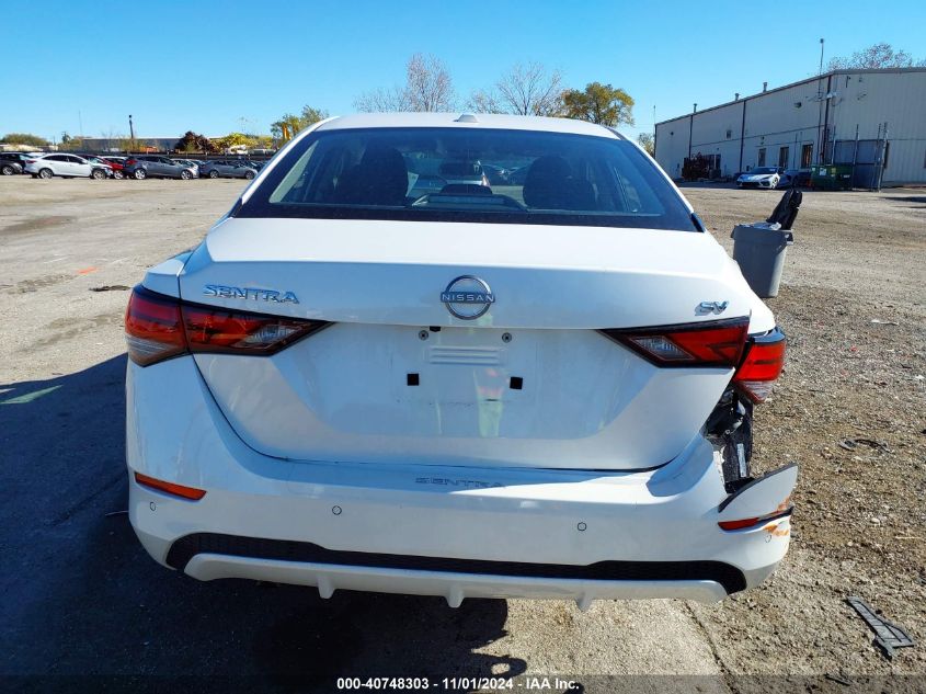 2024 Nissan Sentra Sv Xtronic Cvt VIN: 3N1AB8CV0RY368270 Lot: 40748303