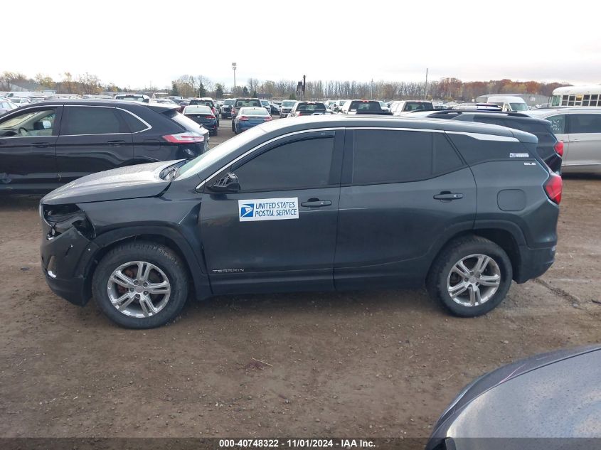 2018 GMC Terrain Sle VIN: 3GKALTEV4JL166001 Lot: 40748322